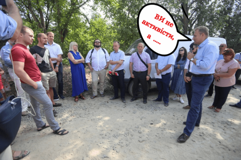 “Неприховано переконував мешканців”: Садовий нахамив львів’янам (відео)