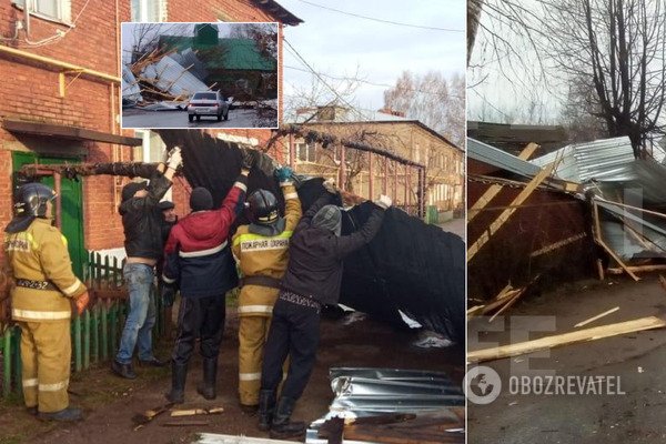 На Росію звалився страшний ураган: є жертви. Фото і відео руйнувань