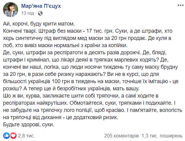 Коментарі українців