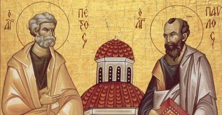 Молитви святим апостолам Петру і Павлу: подячна, про любов і захист