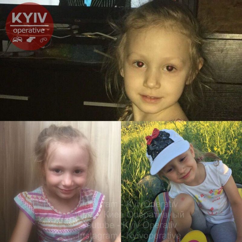 У Борисполі викрали п'ятирічну дівчинку