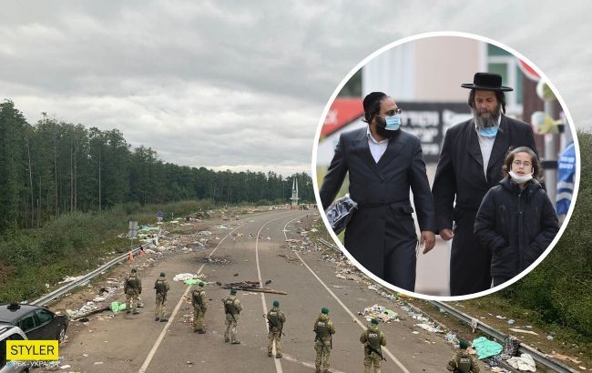 Залишили гори сміття: хасиди покинули український кордон