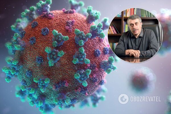 Комаровський попередив про стрибок захворюваності на COVID-19 з початком опалювального сезону