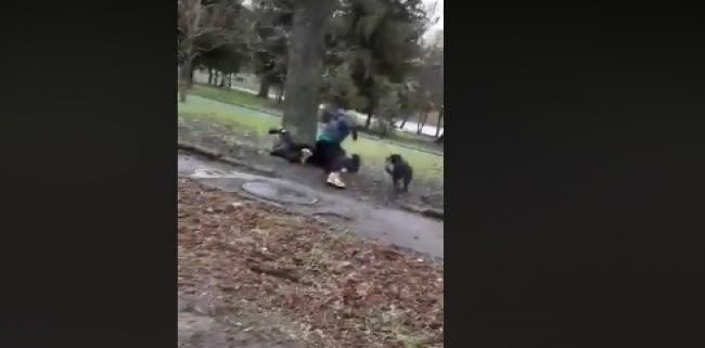 Били руками і ногами: в Рівному школярі влаштували дику бійку біля школи, відео