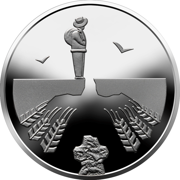 Нацбанк випустив монету на честь письменника і депутата: як вона виглядає
