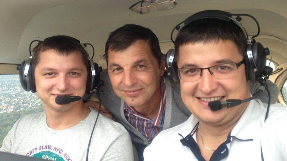 Син Ігоря Табанюка Денис загинув під час польоту у вересні 2013-го.