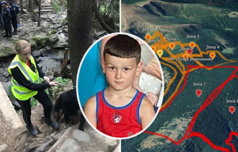 У Карпатах знайшли загубленого 6-річного хлопчика