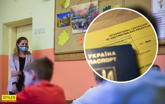 В українських школах перевірятимуть довідки вчителів про вакцинацію на достовірність