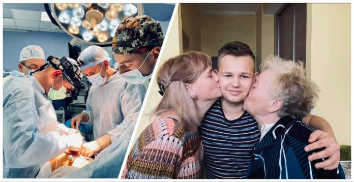 Львівські хірурги пересадили нирку 15-річному хлопцю, від його бабусі