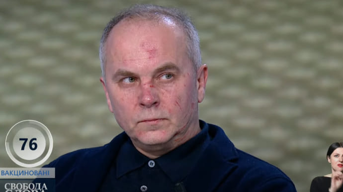 Журналіст Бутусов побив Шуфрича в прямому ефірі