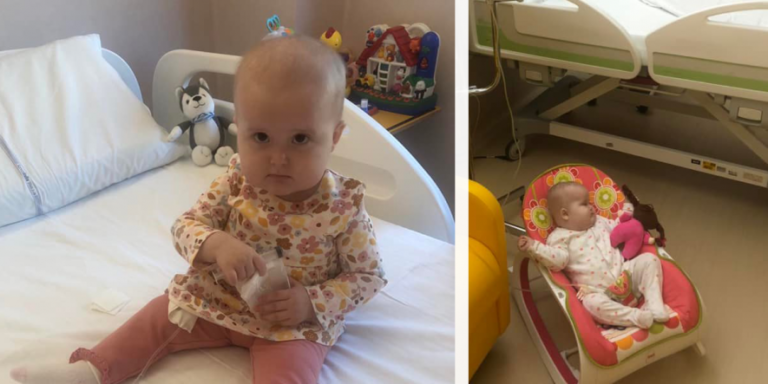 “Свій перший день народження вона зустріла у лікарні”: 1-річна дівчинка бореться з раком крові