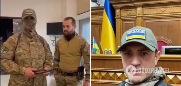 “За вихід із Мукачівського котла?” У мережі показали нагородження “воїна” Тищенка. Відео