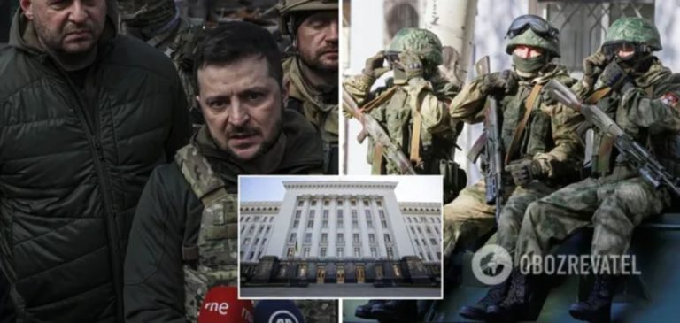 Зеленський: Офіс президента зазнав штурму в перші години війни, у будівлі ще знаходилися моя дружина та діти