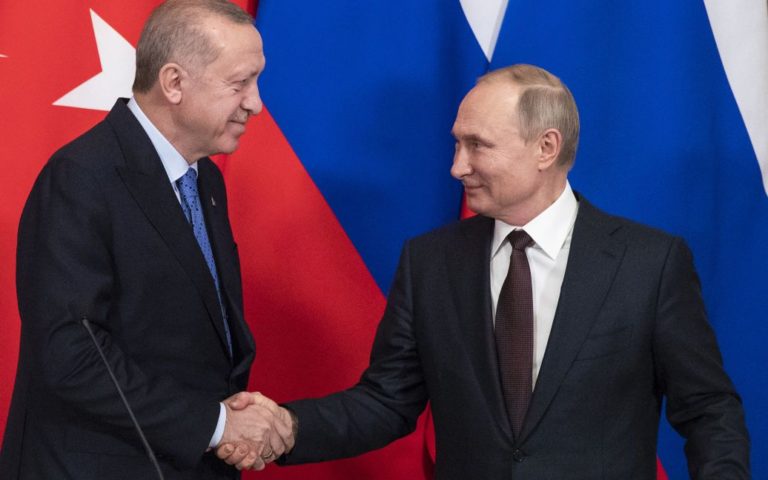 Ердоган вкотре запропонував Путіну організувати переговори з Зеленським