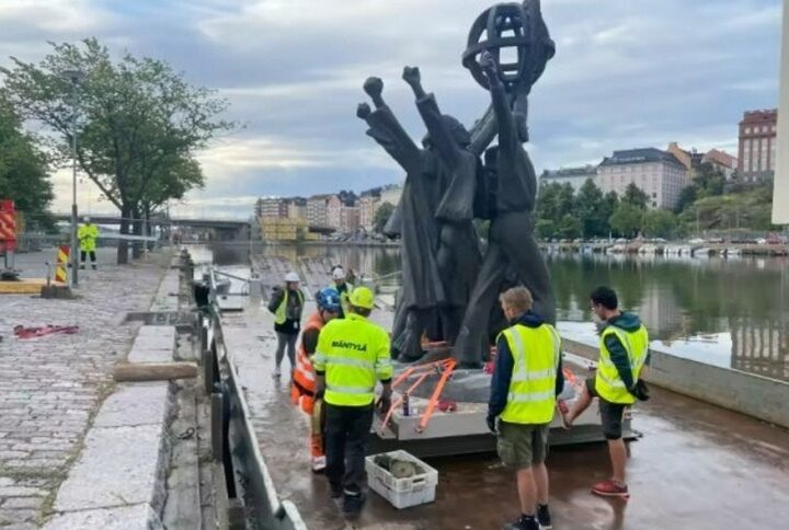 У столиці Фінляндії демонтували пам’ятник” Мир у всьому світі”, отриманий у подарунок від СРСР