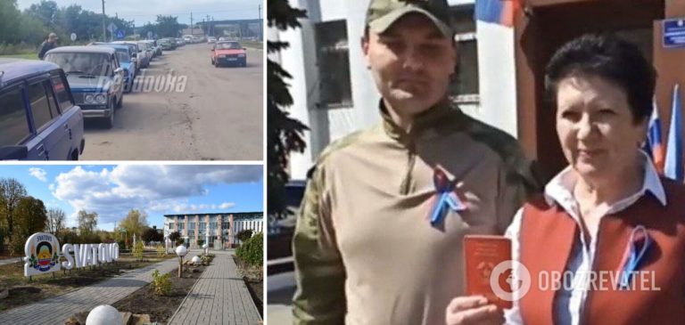 Вчителі, поліцейські та представник ОПЗЖ: у Сватовому на Луганщині зрадники вже готуються до втечі