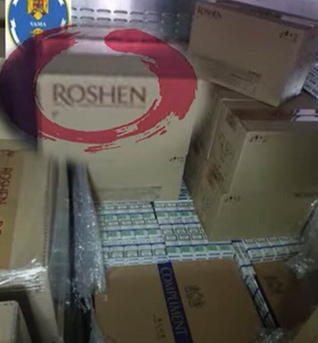 У фурах “Roshen” знайшли контрабандні цигарки у ЄС
