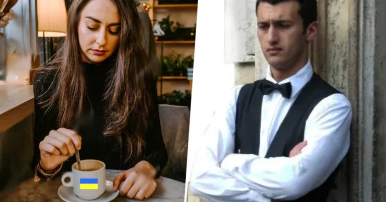 У Грузії офіціант виніс росіянці каву в синьо-жовтій склянці, та це ще півбіди. Розгорнувши склянку, вона прочитала напис…