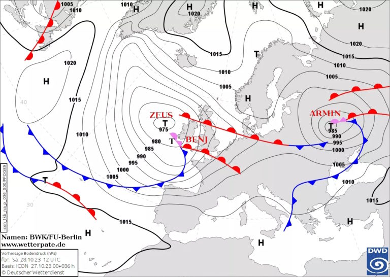 В Україну йде небезпечний циклон Armin: синоптик дав прогноз на вихідні