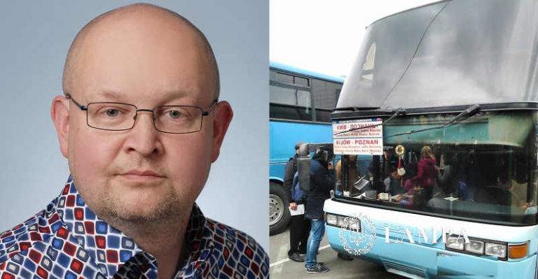 “Їду автобусом до Укpаїни. Мова спiлкування: здебільшого роcійська. Не витpимав і починаю кричати на весь автобус…”