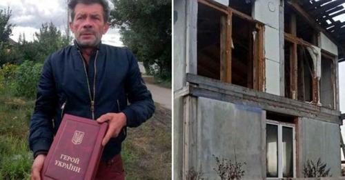 Батько загиблого героя України живе у землянці. Він не може отримати компенсацію за зpyйновaний роciянами дiм…
