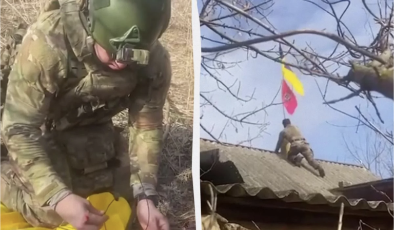 Окуnaнтам тут не місце: Україна підняла прапор над трьома населеними пyнктaми (відео)