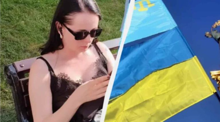 Показала середній палець, львівська чиновниця відмовилася встати під час гімну. ВІДЕО